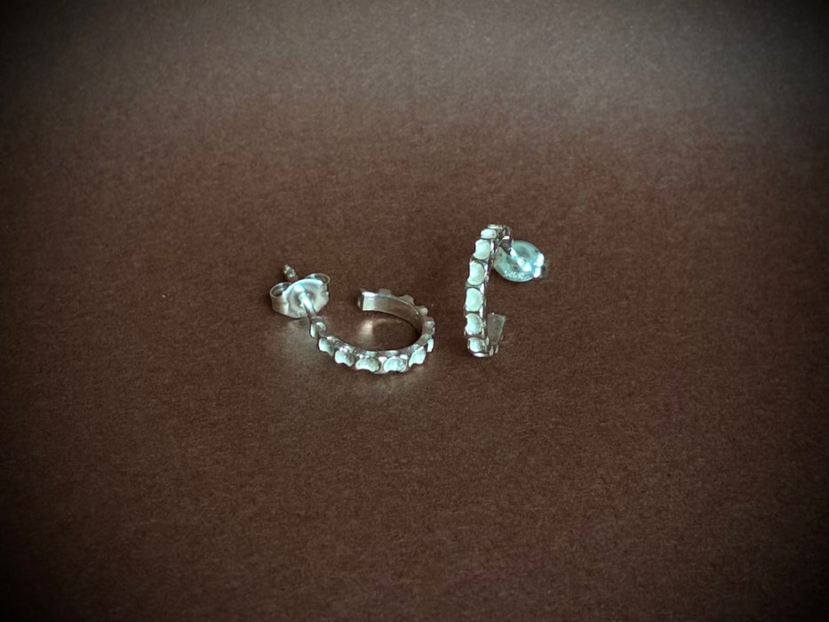 Seafarer - Hoops earrings small - Silver