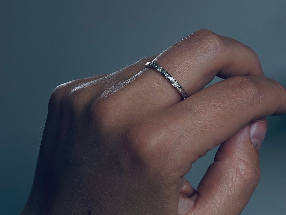 The milky way - Ring - Silver